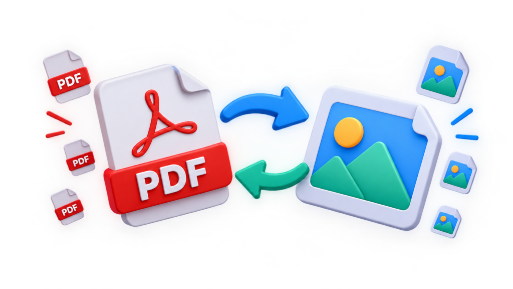 pdf to image & image to pdf